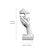 economico Statue-Oggetti decorativi, Resina Contemporaneo moderno per Decorazioni per la casa Regali 1 pc
