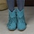 Χαμηλού Κόστους Μπότες αστραγάλου-Γυναικεία Μπότες Παπούτσια φούντα Μεγάλα Μεγέθη ΕΞΩΤΕΡΙΚΟΥ ΧΩΡΟΥ Καθημερινά Μονόχρωμο Μποτάκια μποτάκια Χειμώνας Φούντα Χαμηλό τακούνι Κοντόχοντρο Τακούνι Μυτερή Μύτη Καθημερινό Βιομηχανικό στυλ Σατέν