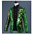 cheap Historical &amp; Vintage Costumes-Disco Disco 1980s Jacket Tuxedo Suits &amp; Blazers Men&#039;s Sequins Costume Vintage Cosplay Party / Evening Long Sleeve Coat