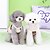 voordelige Jumpsuits-Honden Katten T-shirt Puppykleding Aanbiddelijk Zoet Zacht Comfortabel Veiligheid Buiten Dagelijks gebruik Casual / Dagelijks Hondenkleding for Schor Labrador Alaska malamute golden retriever