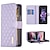 cheap Samsung Cases-Phone Case For Samsung Galaxy Z Fold 5 Z Fold 4 Z Fold 3 Full Body Case Wallet Case Flip Zipper With Card Holder Solid Colored Geometric Pattern PC PU Leather