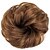 tanie Koki-niechlujny kok przedłużanie włosów koki do włosów do włosów scrunchie scrunchy updo treska