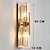 voordelige Wandverlichting voor binnen-led wandlampen kristallen wandkandelaars luxe gouden wandlamp elegante wandlamp decoratie verlichting voor slaapkamer woonkamer hal restaurant