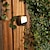 cheap Outdoor Wall Lights-4pcs Solar Wall Light Outdoor Waterproof LED Wall Lights for Courtyard Street Landscape Garden Decor Lamp Solar Outdoor Wall Lamp