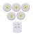 cheap Décor &amp; Night Lights-Cabinet Light COB LED Night Light for Bedroom Remote Control Closet Light Switch Button Stair Kitchen Bathroom