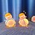 cheap Nursery Night Lights-Cute Silicone Night Lights Duck Lamp for Kids Mode Switching Children&#039;s Day Christmas Button Battery Powered 1PC