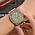 cheap Quartz Watches-Men Quartz Watch Wrist Watch Calendar Large Dial Waterproof Alloy Watch