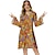 abordables Costumes vintage et anciens-Rétro Vintage Années 70 Disque Robe Hippie Femme Mascarade Soirée &amp; Evénement Robe