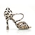 abordables Zapatos de baile latino-Mujer Zapatos de Baile Latino Profesional Zapatos Confort Sencillo Estampados Leopardo Hebilla Adulto Leopardo
