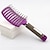 cheap Dog Grooming Supplies-Large Curved Comb Ribs Comb Bristle Hair Anti-static Curved Massage Comb 9-row Comb Curly Plastic Hair Combs