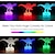 billiga Dekor och nattlampa-3D dinosaurie nattljus illusionslampa 16 färgbyte dekorlampa med fjärrkontroll för vardagsrumsstång bar bästa presentleksaker för pojkflickor