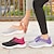 cheap Women&#039;s Sneakers-Women&#039;s Trainers Athletic Shoes Sneakers Flyknit Shoes Daily Color Block Flat Heel Sporty Casual Minimalism Running Tissage Volant Lace-up Black Purple Orange