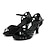 voordelige Latin dansschoenen-Dames Latin schoenen Professioneel Comfortabele schoenen Modieus Gesp Volwassenen Zwart Rood Beige