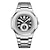 baratos Relógios Quartz-relógios de quartzo masculinos sanda 30m à prova d&#039;água pulseira de aço inoxidável moda calendário simples exibir relógio luminoso