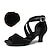 olcso Latin cipők-Női Latin cipő Tánccipők Teljesítmény Színpad Otthoni Alap Magassarkúk Kúpsarok Fekete