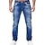 cheap Men&#039;s Jeans-Men&#039;s Jeans Trousers Denim Pants Pocket Straight Leg Solid Colored Comfort Wearable Outdoor Daily Fashion Stylish Black Dark Blue