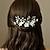 cheap Hair Styling Accessories-Wedding Hair Comb Bridal Hair Pins Set Silver Crystal Pearl Hair Side Comb U-shaped Flower Rhinestone Wedding Hair Accessories for Bride Bridesmaid Prom