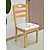 tanie Pokrowiec na krzesło do jadalni-pokrowiec na krzesło do jadalni elastyczny pokrowiec na krzesło boho pokrowce na siedzenia zdejmowany zmywalny ochraniacz na krzesło poszewki na poduszki do jadalni, biura