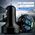 preiswerte Bluetooth Auto Kit/Freisprechanlage-66w 4 Ports Schnellladeadapter 12-24V LED Digitalanzeige tragbarer Autotelefon-Ladeadapter für iPhone Huawei Xmi Samsung