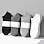 baratos Cuidados de saúde em casa-[5 pares] meias confortáveis, pacote de meias de cor sólida, meias femininas&amp;amp; meias