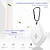 cheap Electric Mosquito Repellers-Portable Mosquito Repeller Ultrasonic Flea Tick Pest Anti-Mosquito with Hook Insect Pest Repeller for Pets and Dog Outdoor Garden with USB Recharge