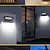baratos Candeeiros Luzes de Exterior-2 pçs luz de parede solar ao ar livre ip65 à prova d&#039;água 5led sensor de controle de luz inteligente villa jardim varanda passo decoração iluminação lâmpadas de energia solar