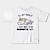 cheap Boy&#039;s 3D T-shirts-Kids Boys T shirt Tee Cartoon Letter Unicorn Short Sleeve Crewneck Cotton Children Top Casual Fashion Daily Summer White 2-12 Years