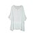 cheap Casual Dresses-Women&#039;s Beach Dress Beach Wear Patchwork Mini Dress Plain Basic Casual 3/4 Length Sleeve Crewneck Outdoor Daily Loose Fit White 2023 Summer Spring One Size