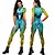levne Potisk-Zentai obleky Cosplay kostým Bodýčko Páv Karnevalový kostým Oblek na celé tělo Dámské cosplay Grafika Lycra a elastan Kostým pro předvečer Všech svatých Karneval Plesová maškaráda Dospělé