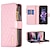 cheap Samsung Cases-Phone Case For Samsung Galaxy Z Fold 5 Z Fold 4 Z Fold 3 Full Body Case Wallet Case Flip Zipper With Card Holder Solid Colored Geometric Pattern PC PU Leather