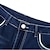 preiswerte Herren-Jeans-Herren Jeans Hose Hosen Tasche Gerade geschnitten Einfarbig Komfort tragbar Outdoor Täglich Modisch Stilvoll Schwarz Dunkelblau