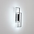abordables Apliques de pared LED-Lightinthebox Luces de pared LED para interior, luz doble rectangular negra, lámpara montada en la pared, iluminación de pared de metal LED moderna para dormitorio, comedor, lámpara de noche para