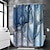 ieftine Perdele de Duș-perdea de duș cu cârlige, model de marmură țesătură de artă abstractă decorarea casei baie perdea de duș impermeabilă cu cârlig de lux modern