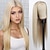 tanie Peruki syntetyczne modne-film barbiecore peruki 613 blond peruka syntetyczna długie proste blond peruka dla kobiet bez koronki przodu peruki syntetyczne blond włosy bezklejowy żaroodporne peruka na codzienną imprezę peruka