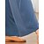 저렴한 여성 바지-여성용 라운지웨어 하의 라운지 팬츠 단순한 캐쥬얼 컴포트 단색 폴리에스테르 홈 일상 휴가 통기성 탄성 허리 봄 여름 블랙 블러슁 핑크