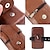 cheap Universal Phone Bags-Fashion Men Leather Waist Bag Multifunction Fanny Pack Large Capacity Belt BagBrown Shoulder Bags Crossbody BagsMulti-layer buckle mobile phone bag