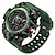 お買い得  デジタル腕時計-三田メンズ腕時計 50 メートル防水ショックスポーツミリタリークォーツ時計男性デジタル腕時計