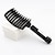 cheap Dog Grooming Supplies-Large Curved Comb Ribs Comb Bristle Hair Anti-static Curved Massage Comb 9-row Comb Curly Plastic Hair Combs