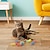 billige Katteleker-kattunge katteleker bred slitesterk tung gauge kattefjær leketøy fargerike fjærer katt kjæledyrleketøy spiralfjærer kjæledyrliv