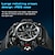 abordables Relojes digitales-Relojes sanda para hombre, reloj de cuarzo militar deportivo resistente al agua hasta 50m para hombre, reloj de pulsera digital
