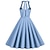 cheap Historical &amp; Vintage Costumes-Retro Vintage 1950s Vacation Dress Dress Flare Dress Women&#039;s Carnival Daily Wear Date Dress