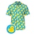 halpa miesten käännetyt havaijilaiset paidat-Miesten Paita Havaiji paita Napita paita Eläin Graafiset tulosteet Ankka Sänkyjen avaus Musta Keltainen Rubiini Laivaston sininen Sininen 3D-tulostus ulko- Katu Lyhyt hiha Painettu Painike alas