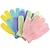 abordables Les fournitures de nettoyage-gants exfoliants, gant loofah, gant exfoliant pour le bain, gants de douche domestique