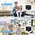billige IP-netværkskameraer til indendørsbrug-x2 mini wifi ip kamera hd 1080p trådløs sikkerhedsovervågning fuld farve nattesyn smart home sports overvågningskamera