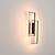 Недорогие Настенные светодиодные светильники-Lightinthebox светодиодные настенные светильники для помещений, черный прямоугольник, двойной светильник, настенный светильник, современное светодиодное металлическое настенное освещение для спальни,