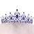 abordables Accesorios para el peinado del cabello-Crystal queen coronas y tiaras con peine diadema para mujeres y niñas princesa coronas accesorios para el cabello para boda cumpleaños disfraz de halloween cosplay