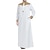 cheap Arabian Muslim-Men&#039;s Robe Thobe / Jubba Religious Saudi Arabic Arabian Muslim Ramadan Adults Leotard / Onesie