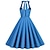 cheap Historical &amp; Vintage Costumes-Retro Vintage 1950s Vacation Dress Dress Flare Dress Women&#039;s Carnival Daily Wear Date Dress