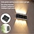 billige Udendørsvæglamper-4 stk solcelle væglamper udendørs vandtæt havedekoration splejsbart lys smart sensing sollys drevet balkon hegn gårdbelysning led solar lys
