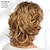 cheap Older Wigs-Phoebe WhisperLite Wig Flirty Mid-Length Wig with Face-Framing Fringe and Soft Waves / Multi-Tonal Shades of Blonde Silver Brown and Red